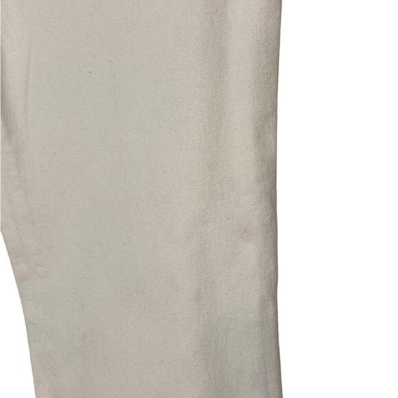 Lauren Ralph Lauren Adelle Style White Denim Pants Size 10 - Picture 6 of 6